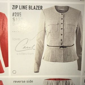 Zip Line Blazer- Carol Anderson Collection